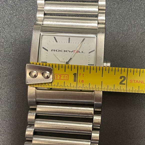 Rockwell Rook Watch one of a kind piece a collector item beautiful nuce n heavy - Picture 2 of 5